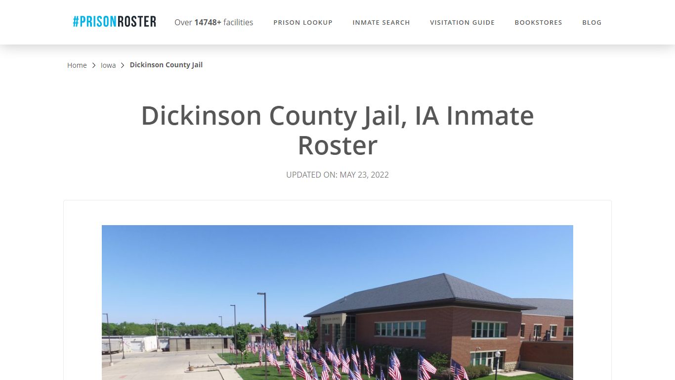 Dickinson County Jail, IA Inmate Roster - Prisonroster